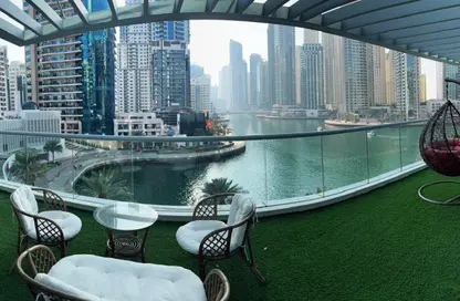 Apartment - 2 Bedrooms - 2 Bathrooms for rent in Trident Bayside - Dubai Marina - Dubai