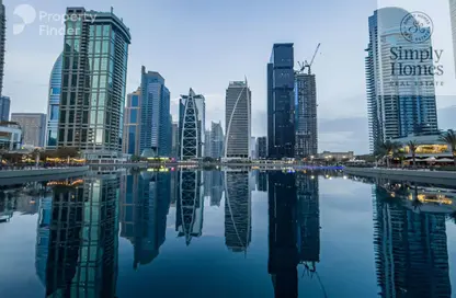 شقة - 2 غرف نوم - 3 حمامات للايجار في برج ماج214 - (JLT) مجمع R - أبراج بحيرة الجميرا - دبي