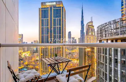 Apartment - 2 Bedrooms - 3 Bathrooms for rent in Burj Al Nujoom - Downtown Dubai - Dubai