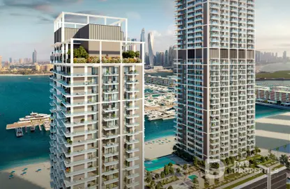 Apartment - 2 Bedrooms - 3 Bathrooms for sale in Beach Mansion - EMAAR Beachfront - Dubai Harbour - Dubai