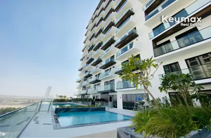 Pool image for: Apartment - 1 Bedroom - 2 Bathrooms for rent in Binghatti Nova - Jumeirah Village Circle - Dubai, Image 1