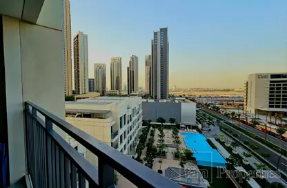 Balcony image for: Apartment - 1 Bedroom - 1 Bathroom for sale in 17 Icon Bay - Dubai Creek Harbour (The Lagoons) - Dubai, Image 1