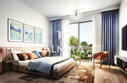 Room / Bedroom image for: Villa - 3 Bedrooms - 4 Bathrooms for sale in Noya Luma - Noya - Yas Island - Abu Dhabi, Image 1