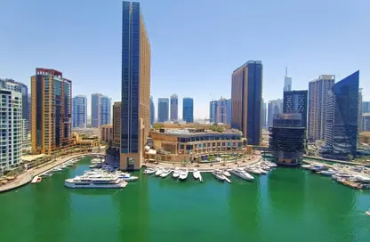 Apartment - 1 Bedroom - 2 Bathrooms for rent in Central Tower - Bay Central - Dubai Marina - Dubai