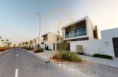 Outdoor House image for: Villa - 4 Bedrooms - 6 Bathrooms for sale in Redwoods - Yas Acres - Yas Island - Abu Dhabi, Image 1