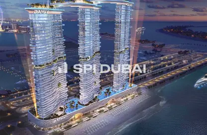 Apartment - 3 Bedrooms - 3 Bathrooms for sale in Damac Bay - Dubai Harbour - Dubai
