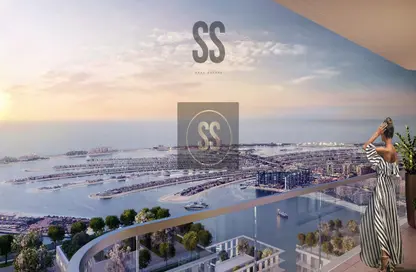 Apartment - 2 Bedrooms - 2 Bathrooms for sale in Marina Vista - EMAAR Beachfront - Dubai Harbour - Dubai
