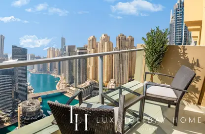 Apartment - 1 Bedroom - 1 Bathroom for rent in JW Marriott Hotel Marina - Dubai Marina - Dubai