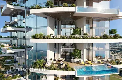 Pool image for: Apartment - 1 Bedroom - 1 Bathroom for sale in Cavalli Casa Tower - Al Sufouh 2 - Al Sufouh - Dubai, Image 1