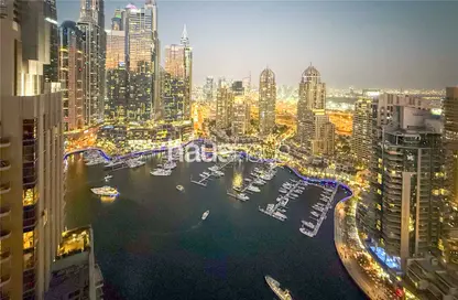 Apartment - 3 Bedrooms - 4 Bathrooms for rent in No.9 - Dubai Marina - Dubai