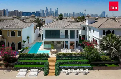 Villa - 5 Bedrooms - 6 Bathrooms for sale in Garden Homes Frond L - Garden Homes - Palm Jumeirah - Dubai