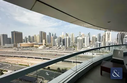 Balcony image for: Apartment - 2 Bedrooms - 2 Bathrooms for rent in Saba Tower 2 - Saba Towers - Jumeirah Lake Towers - Dubai, Image 1