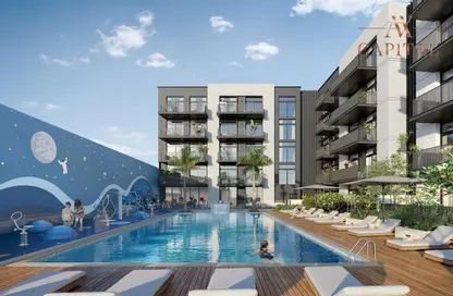 Pool image for: Apartment - 2 Bedrooms - 2 Bathrooms for sale in Belmont Residences - Jumeirah Village Triangle - Dubai, Image 1