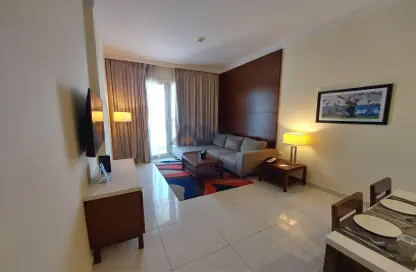 شقة - غرفة نوم - 1 حمام للايجار في تريبان للاجنحة الفندقية لفخر الدين - مدينة دبي الرياضية - دبي