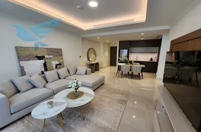 Apartment - 1 Bedroom - 1 Bathroom for rent in Palace Beach Residence - EMAAR Beachfront - Dubai Harbour - Dubai
