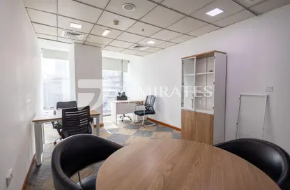 Office Space - Studio - 1 Bathroom for rent in The Binary Tower - Business Bay - Dubai