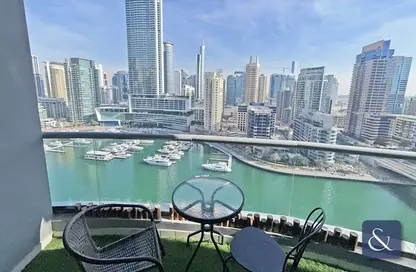 Balcony image for: Apartment - 2 Bedrooms - 3 Bathrooms for rent in The Point - Dubai Marina - Dubai, Image 1