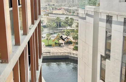 شقة - غرفة نوم - 2 حمامات للايجار في دبي وورف برج 3 - ميناء دبي - الجداف - دبي