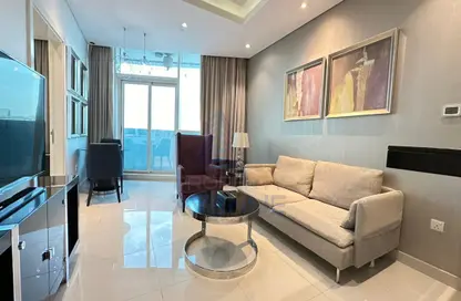 Living Room image for: Apartment - 1 Bedroom - 2 Bathrooms for sale in Damac Maison The Distinction - Downtown Dubai - Dubai, Image 1