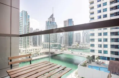 Apartment - 1 Bedroom - 2 Bathrooms for rent in No.9 - Dubai Marina - Dubai