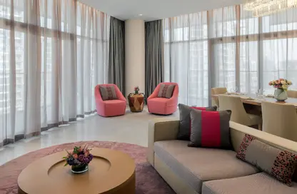 النزل و الشقق الفندقية - 2 غرف نوم - 3 حمامات للايجار في فندق وشقق هيلتون دبي كريك - بورسعيد - ديرة - دبي