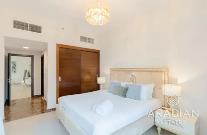 صورة لـ غرفة- غرفة النوم شقة - غرفة نوم - 2 حمامات للبيع في برج التألق 2 - أبراج البريق - دبي مارينا - دبي ، صورة رقم 1