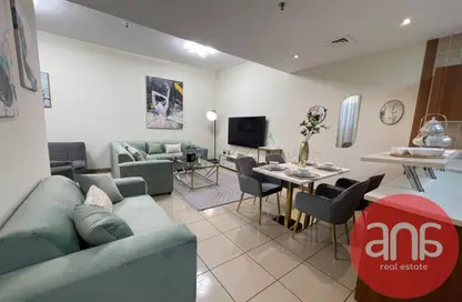 Apartment - 1 Bedroom - 2 Bathrooms for rent in Sulafa Tower - Dubai Marina - Dubai