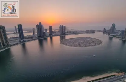 Apartment - 2 Bedrooms - 3 Bathrooms for rent in Al Khan Lagoon Tower - Al Khan Lagoon - Al Khan - Sharjah