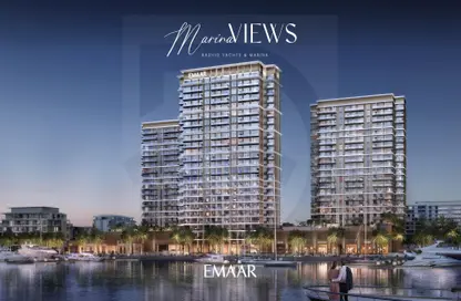 Apartment - 3 Bedrooms - 4 Bathrooms for sale in Marina Views - Mina Rashid - Dubai