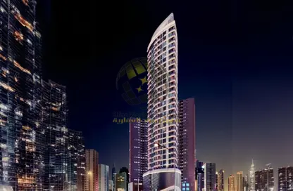 Apartment - 1 Bedroom - 2 Bathrooms for sale in Tower C1 - Ajman Pearl Towers - Ajman Downtown - Ajman