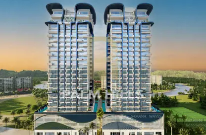 Apartment - 1 Bedroom - 2 Bathrooms for sale in Samana Waves 2 - Samana Waves - Jumeirah Village Circle - Dubai
