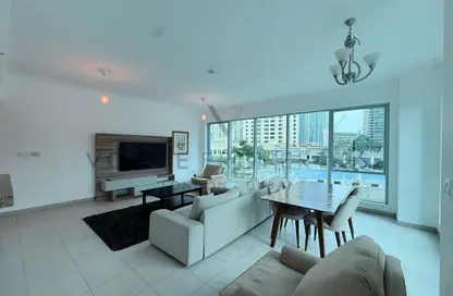 شقة - 2 غرف نوم - 3 حمامات للايجار في برج أتيسا - مارينا بروموناد - دبي مارينا - دبي