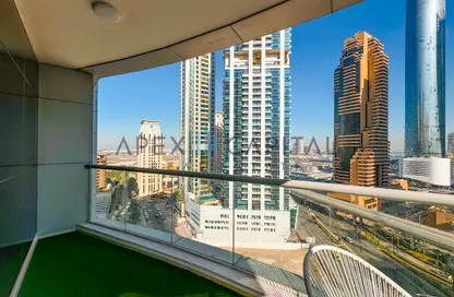 Apartment - 1 Bedroom - 2 Bathrooms for sale in Skyview Tower - Dubai Marina - Dubai