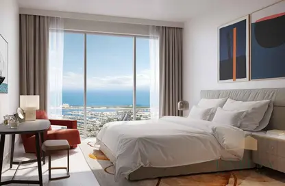 Room / Bedroom image for: Apartment - 2 Bedrooms - 3 Bathrooms for sale in Address The Bay - EMAAR Beachfront - Dubai Harbour - Dubai, Image 1