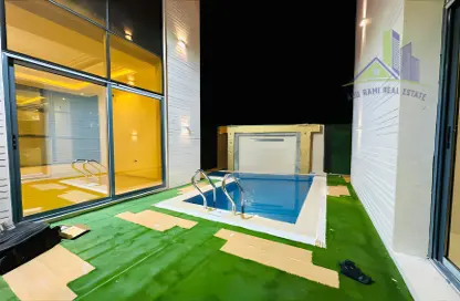 صورة لـ حوض سباحة فيلا - 5 غرف نوم - 6 حمامات للبيع في العامرة جاردنز - العامرة - عجمان ، صورة رقم 1