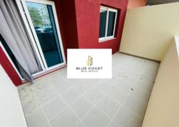 Balcony image for: Studio - 1 bathroom for rent in Tower 16 - Al Reef Downtown - Al Reef - Abu Dhabi, Image 1