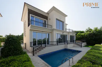 Pool image for: Villa - 4 Bedrooms - 6 Bathrooms for rent in Whispering Pines - Earth - Jumeirah Golf Estates - Dubai, Image 1