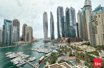 Water View image for: Apartment - 3 Bedrooms - 3 Bathrooms for sale in Al Anbar Tower - Emaar 6 Towers - Dubai Marina - Dubai, Image 1