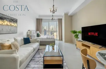 Apartment - Studio - 1 Bathroom for rent in The Court Tower - Business Bay - Dubai
