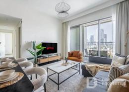 Living / Dining Room image for: Apartment - 2 bedrooms - 3 bathrooms for rent in Downtown Views II Tower 1 - Downtown Views II - Downtown Dubai - Dubai, Image 1