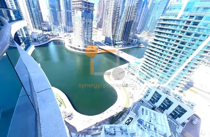 Apartment - 1 Bedroom - 1 Bathroom for rent in Time Place Tower - Dubai Marina - Dubai