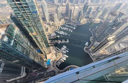Apartment - 2 Bedrooms - 3 Bathrooms for rent in Damac Heights - Dubai Marina - Dubai