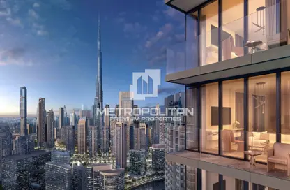 Outdoor Building image for: Apartment - 1 Bathroom for sale in Peninsula Four - Peninsula - Business Bay - Dubai, Image 1