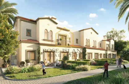 Villa - 5 Bedrooms - 6 Bathrooms for sale in Bloom Living - Zayed City (Khalifa City C) - Khalifa City - Abu Dhabi