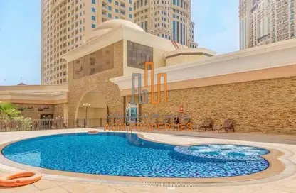 صورة لـ حوض سباحة شقة - 1 حمام للايجار في بوابة السيليكون رقم 1 - بوابات السيليكون - واحة السيليكون - دبي ، صورة رقم 1