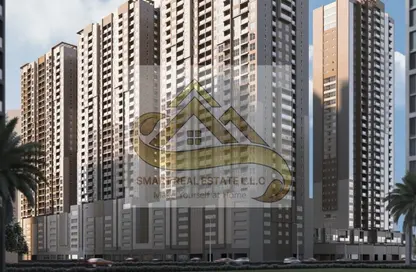 Apartment - 2 Bedrooms - 3 Bathrooms for sale in Ajman One - Phase 2 - Ajman Downtown - Ajman