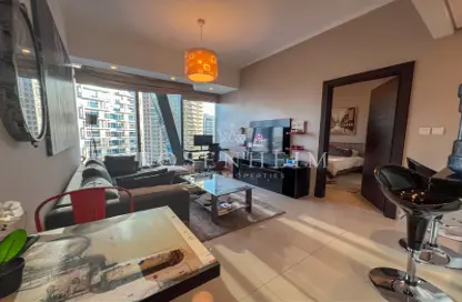 شقة - غرفة نوم - 2 حمامات للبيع في B برج سيلفرين - سيلفيرين - دبي مارينا - دبي شقة - غرفة نوم - 2 حمامات للبيع في B برج سيلفرين - سيلفيرين - دبي مارينا - دبي