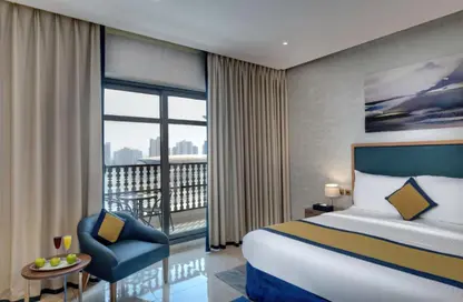 Apartment - Studio - 1 Bathroom for rent in Suha Park Hotel Apartments - Culture Village - Dubai