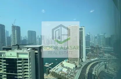 مكتب - استوديو - 2 حمامات للايجار في برج يوبورا 2 - أبراج يو بورا - الخليج التجاري - دبي