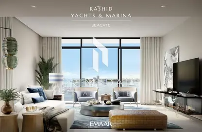 Apartment - 1 Bedroom - 2 Bathrooms for sale in Seagate Building 2 - Seagate - Mina Rashid - Dubai
